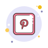 Icone Pinterest