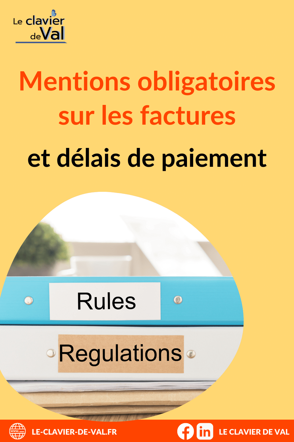 Mentions obligatoires sur les factures