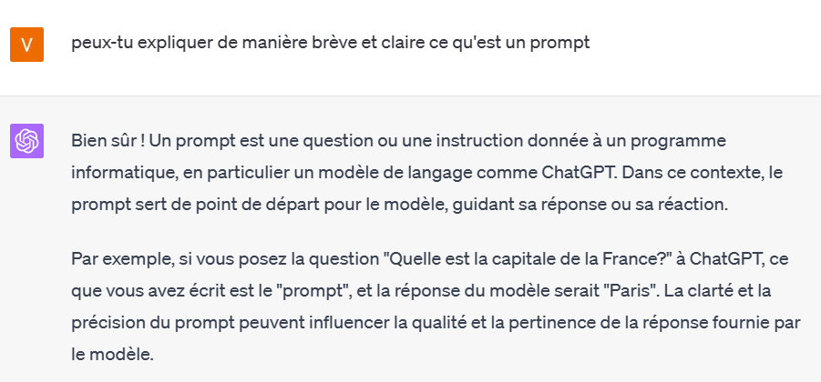 ChatGPT prompt