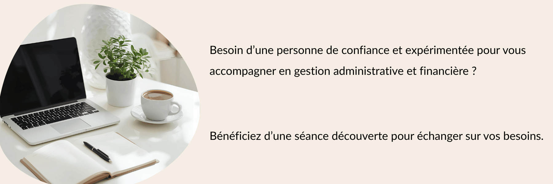 Besoin d'une personne de confiance Bandeau pour planifier un appel découverte avec une assistante indépendante
